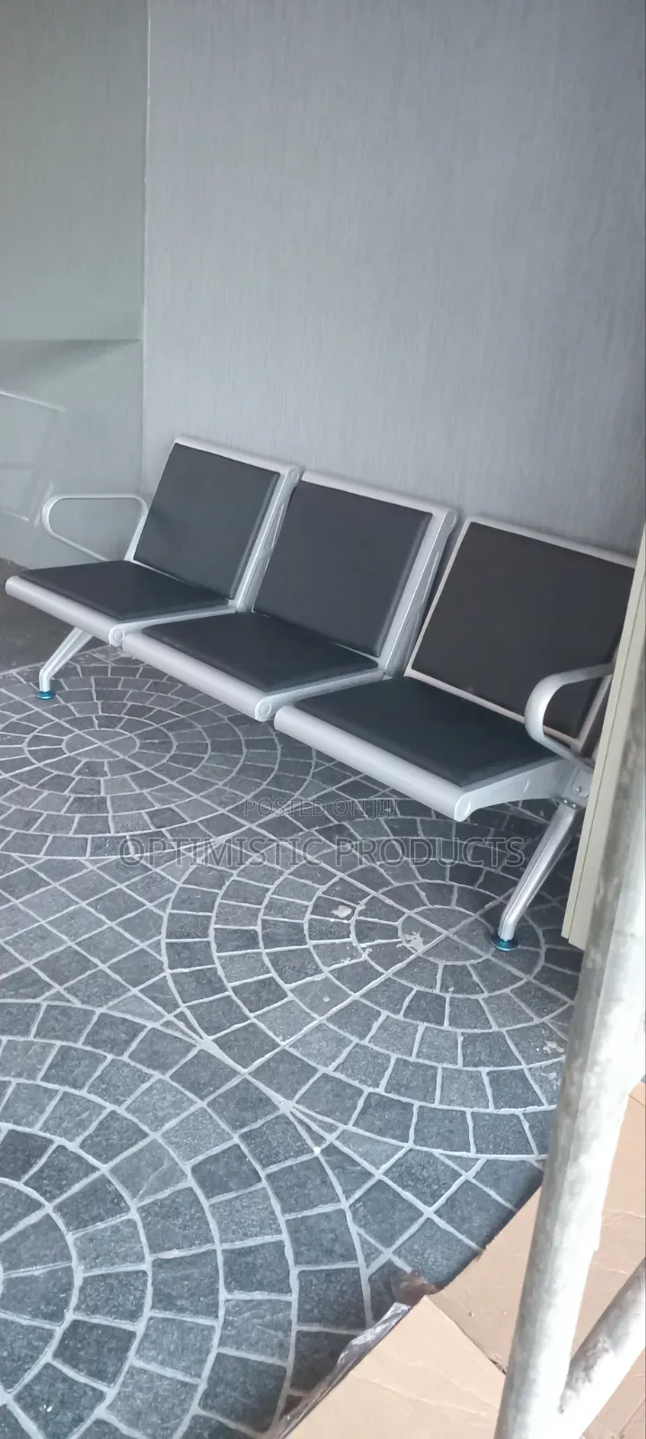 Waiting/Visitors Leather Chair 《 3 in 1 》