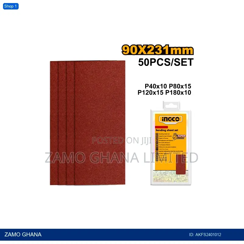 Sanding Sheet - Akfs
