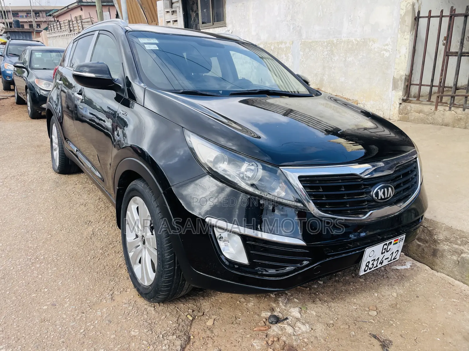 Kia Sportage EX 4dr SUV (2.4L 4cyl 6A) 2012 Black