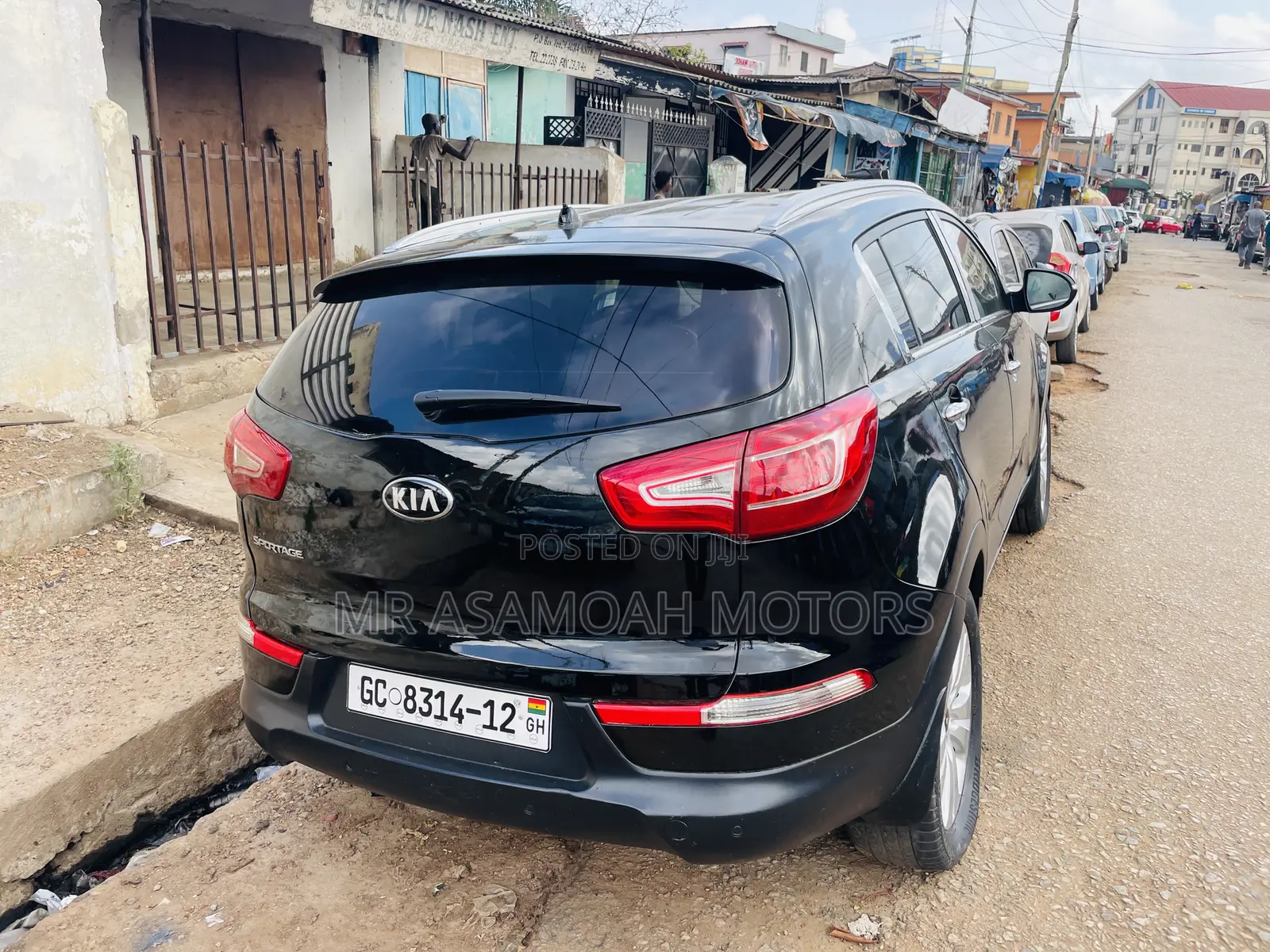 Kia Sportage EX 4dr SUV (2.4L 4cyl 6A) 2012 Black