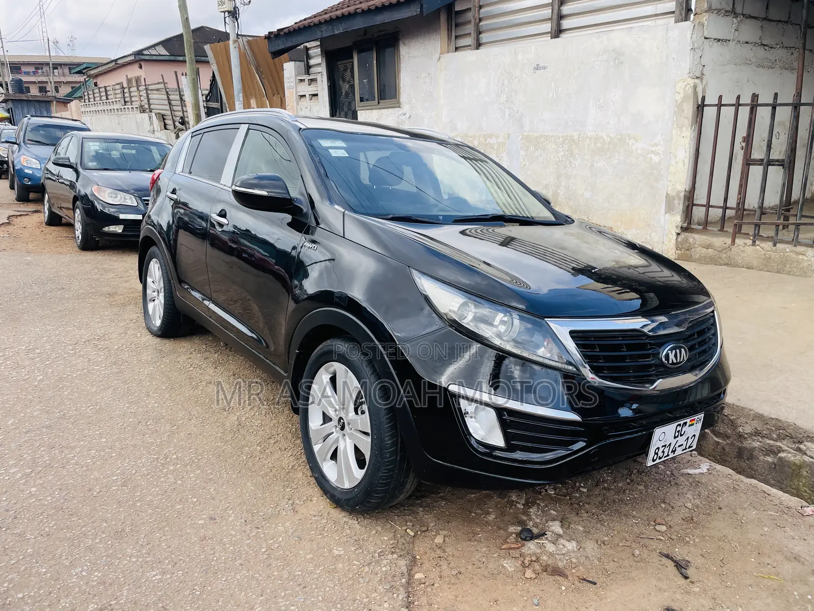 Kia Sportage EX 4dr SUV (2.4L 4cyl 6A) 2012 Black