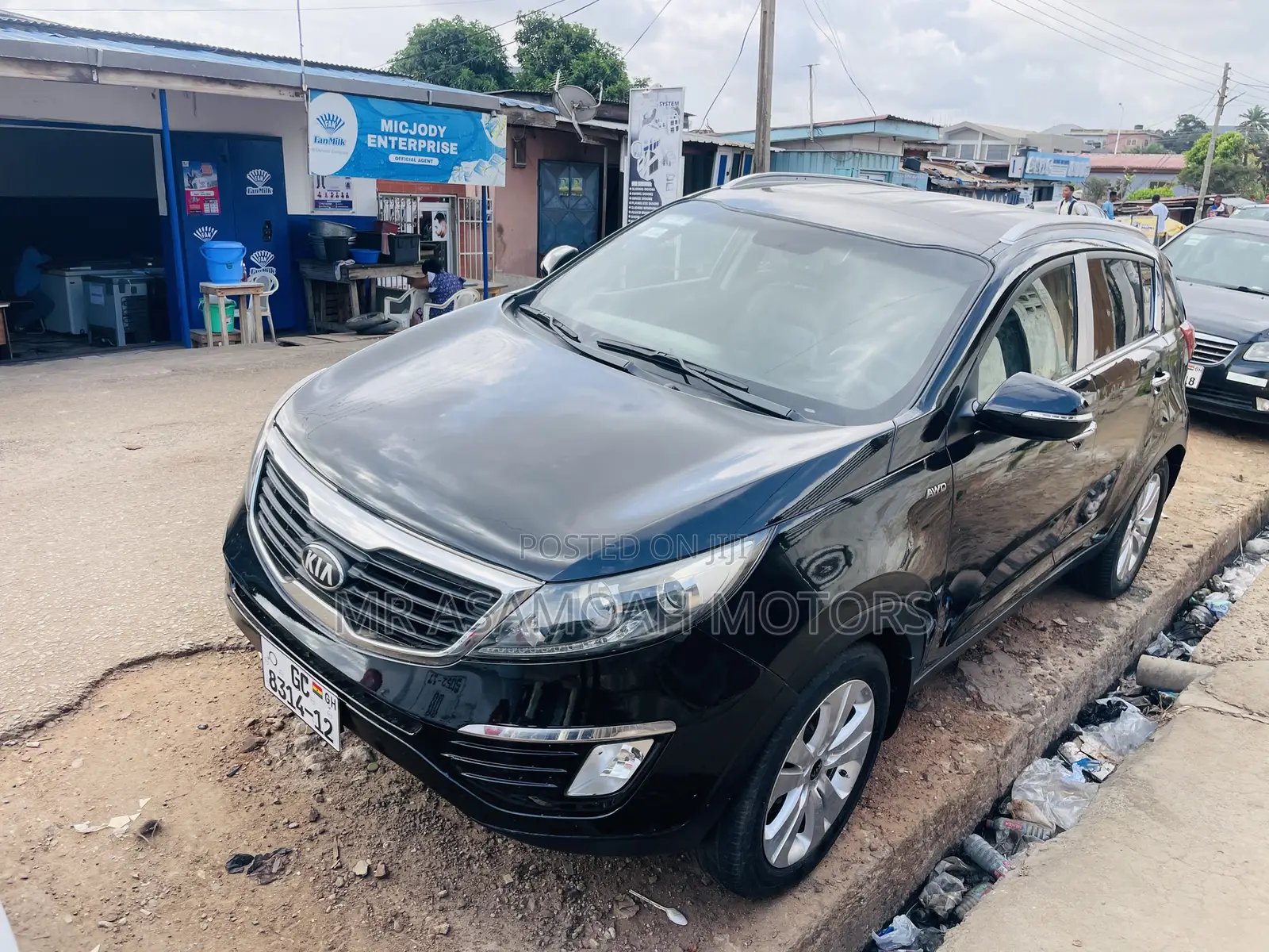 Kia Sportage EX 4dr SUV (2.4L 4cyl 6A) 2012 Black