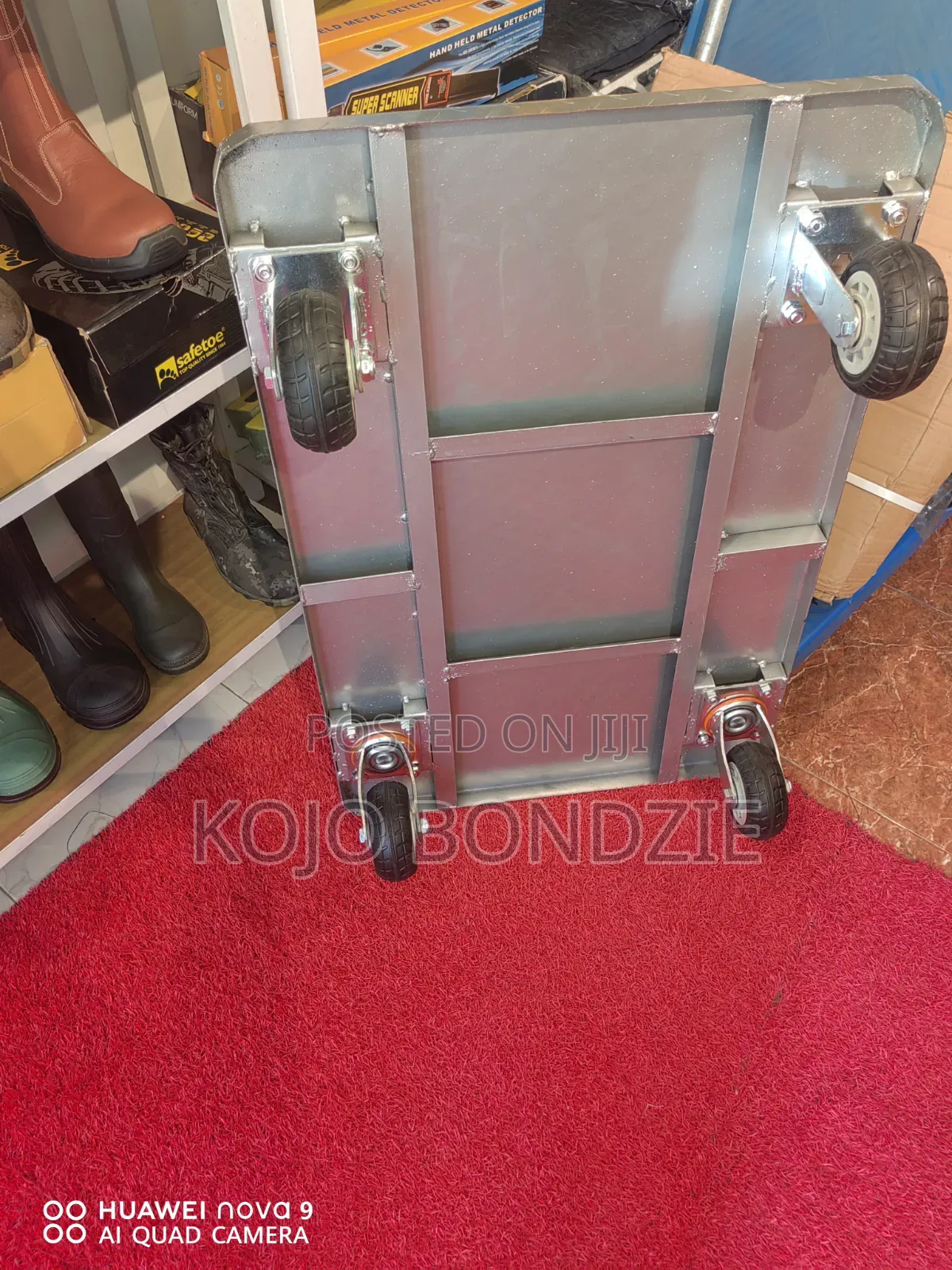 Industrial Metal Platform Trolley 600kg to 700kg