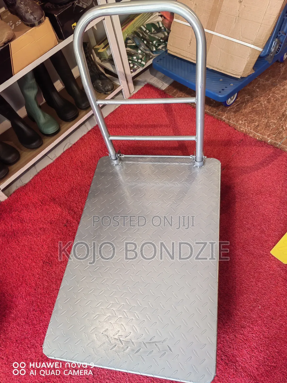 Industrial Metal Platform Trolley 600kg to 700kg