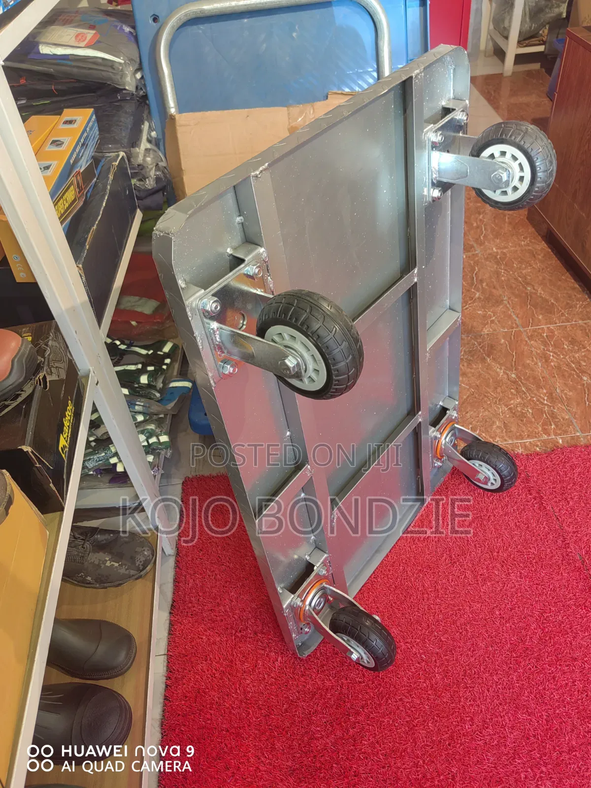 Industrial Metal Platform Trolley 600kg to 700kg