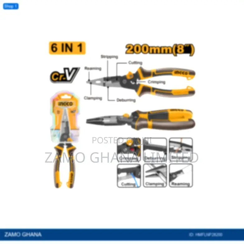 6in1 Multifunction Long Nose - Hmflnp28200