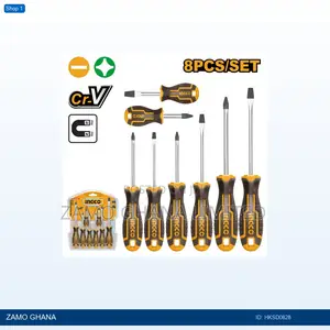 8 PCS Screwdriver - Hksd0828