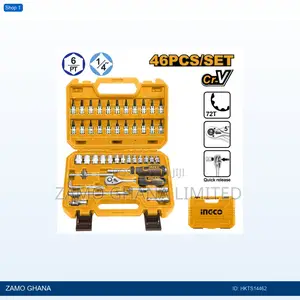 46 PCS 1/4" Socket - Hkts14462