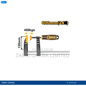F Clamp With Plastic - Hfc021205