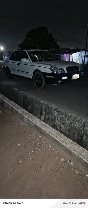 Hyundai Sonata 2002 White