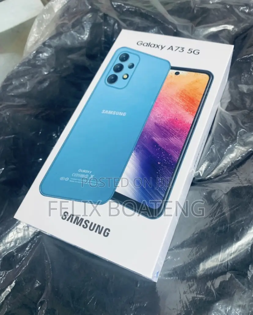 New Samsung Galaxy A73 5G 256 GB Black