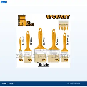 8 PCS Paint Brush - CHPTB