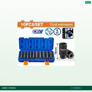 10 PCS 1/2" Deep Impact Socket - Wms2d02