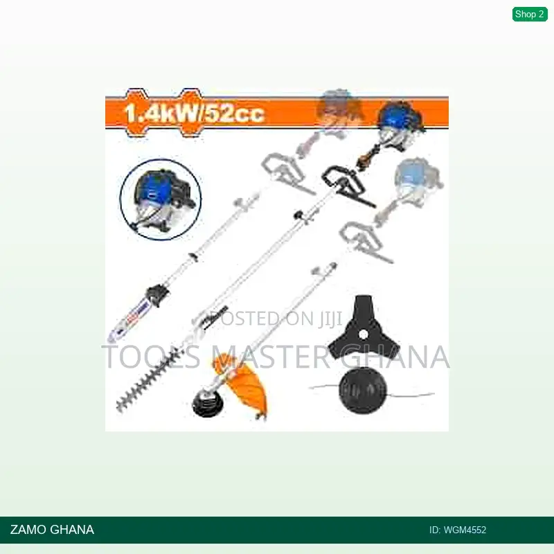 4in1 Gasoline Hedge Trimmer Multi - Wgm4552