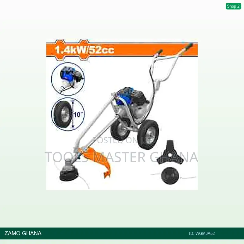 Hand Push Gasoline Grass Trimmer and Bush - Wgm3a52