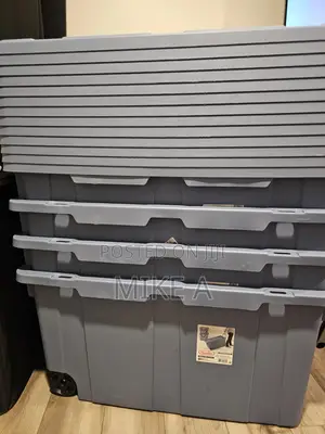 Storage Bin Heavy Duty Plastic 40 Gallons ☆600 27 Gallons ☆300