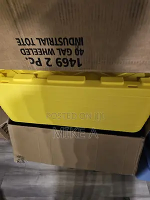 Storage Bin Heavy Duty Plastic 40 Gallons ☆600 27 Gallons ☆300