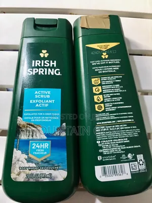 Irish Spring Active Scrub Exfoliant Actif 24rh Fresh