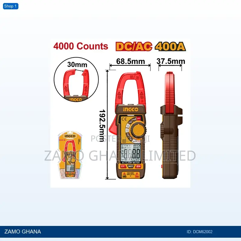 Dc/Ac Clamp - Dcm62002