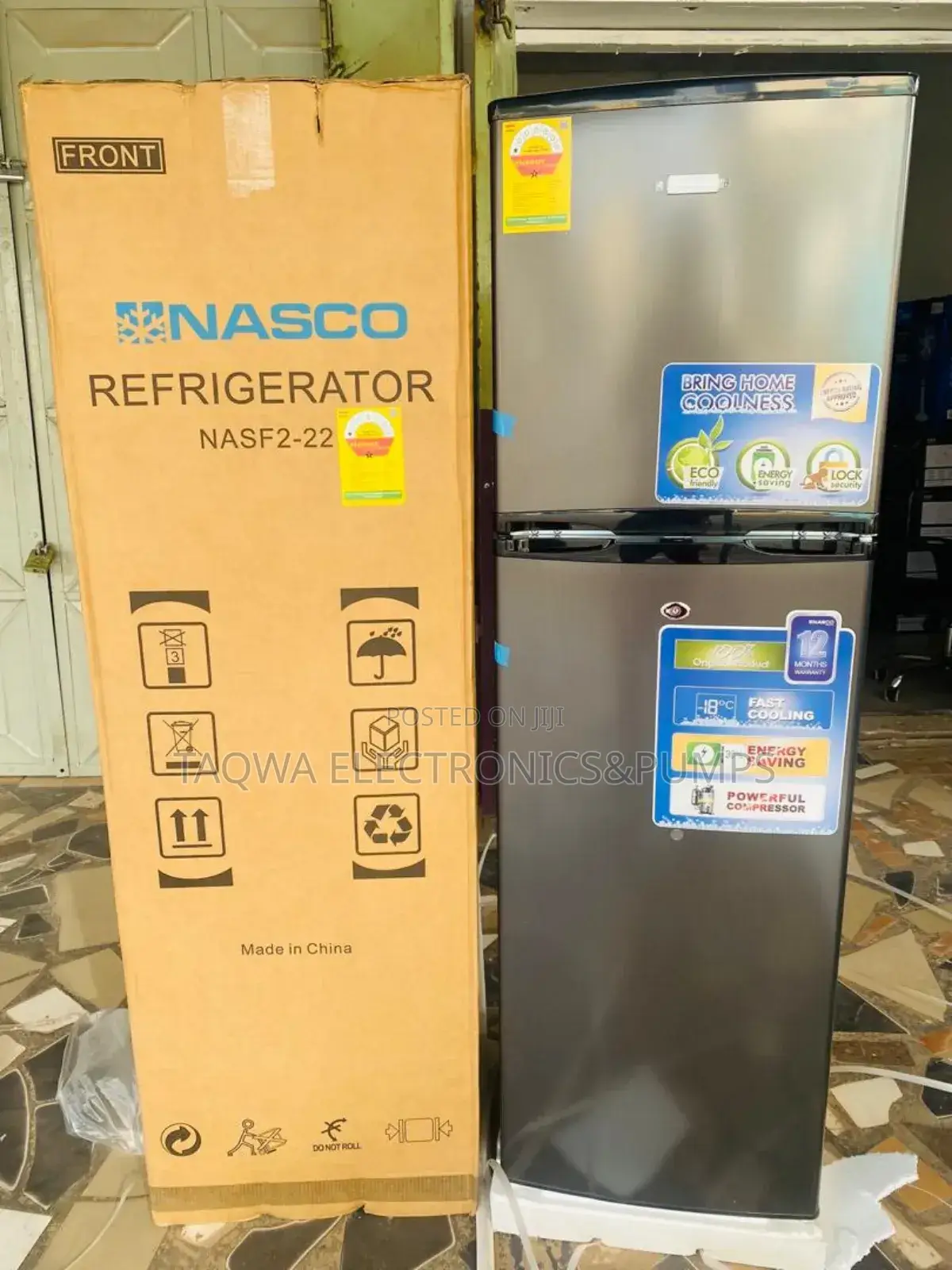 Nasco Top Freezer 165 Litres (Nasf2-22)