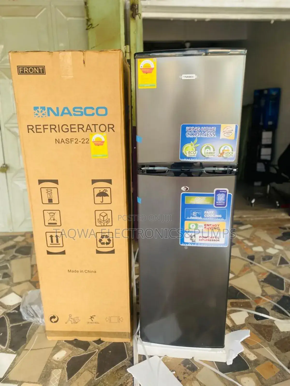 Sum of 165 Litres Nasco Fridge, Nasf2-22