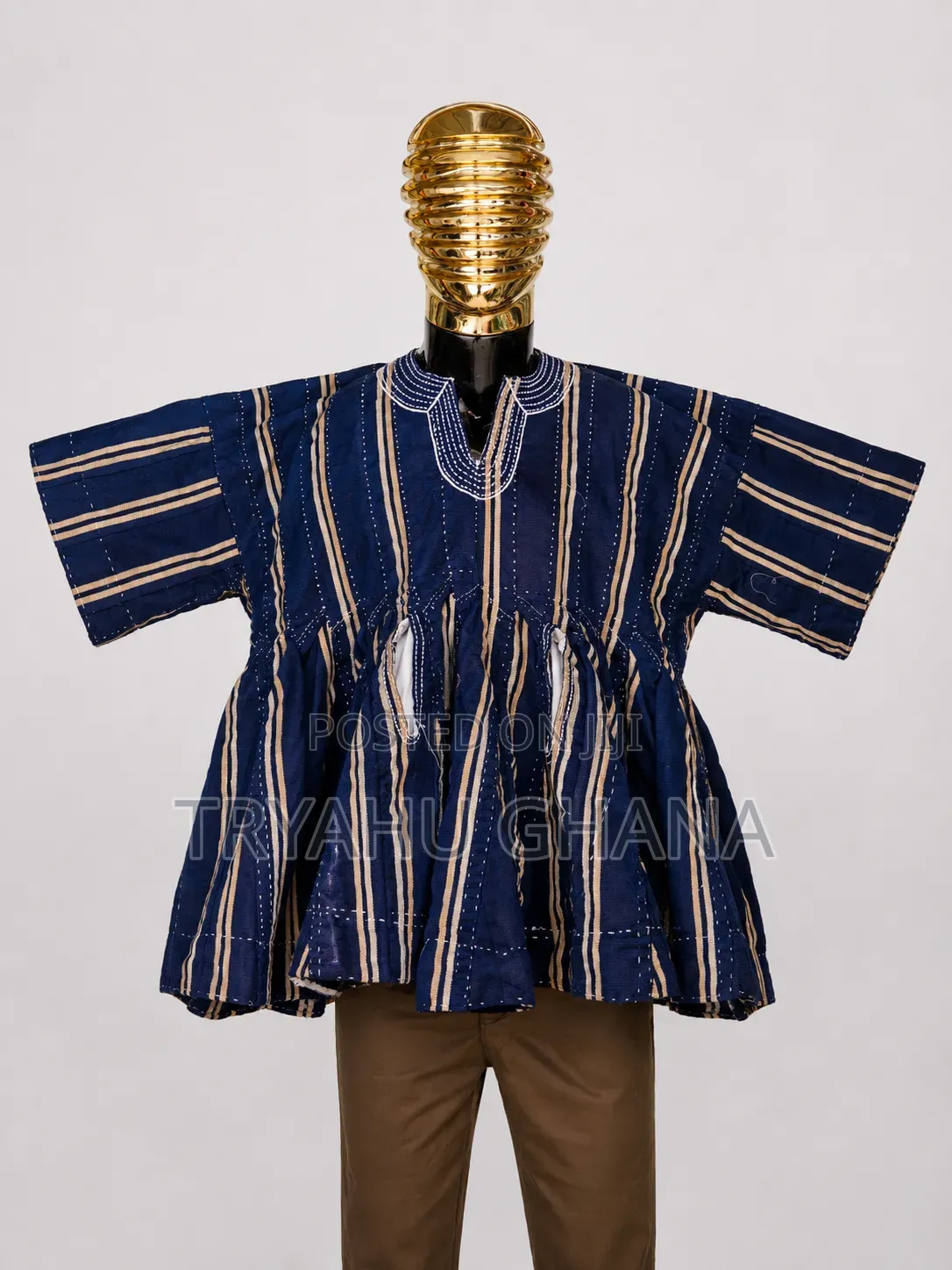 Shop Stylish Men’S Smocks-Fugu Clothing in Ghana – Tryahu New Design