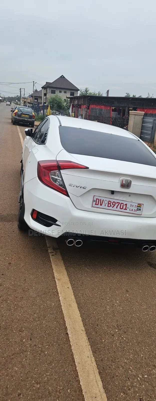 Honda Civic LX Coupe 2019 White