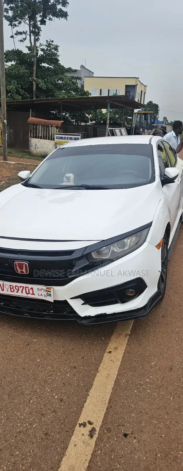 Honda Civic LX Coupe 2019 White