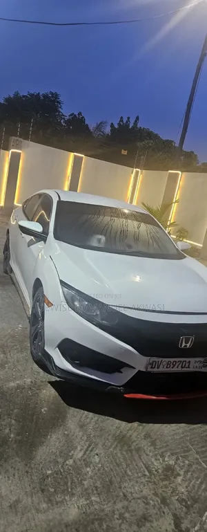 Honda Civic LX Coupe 2019 White