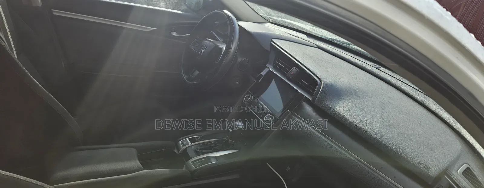 Honda Civic LX Coupe 2019 White