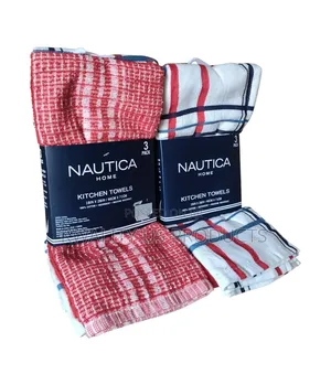 Nautica Home High-Quality Kitchen Towels - 3 Pack
