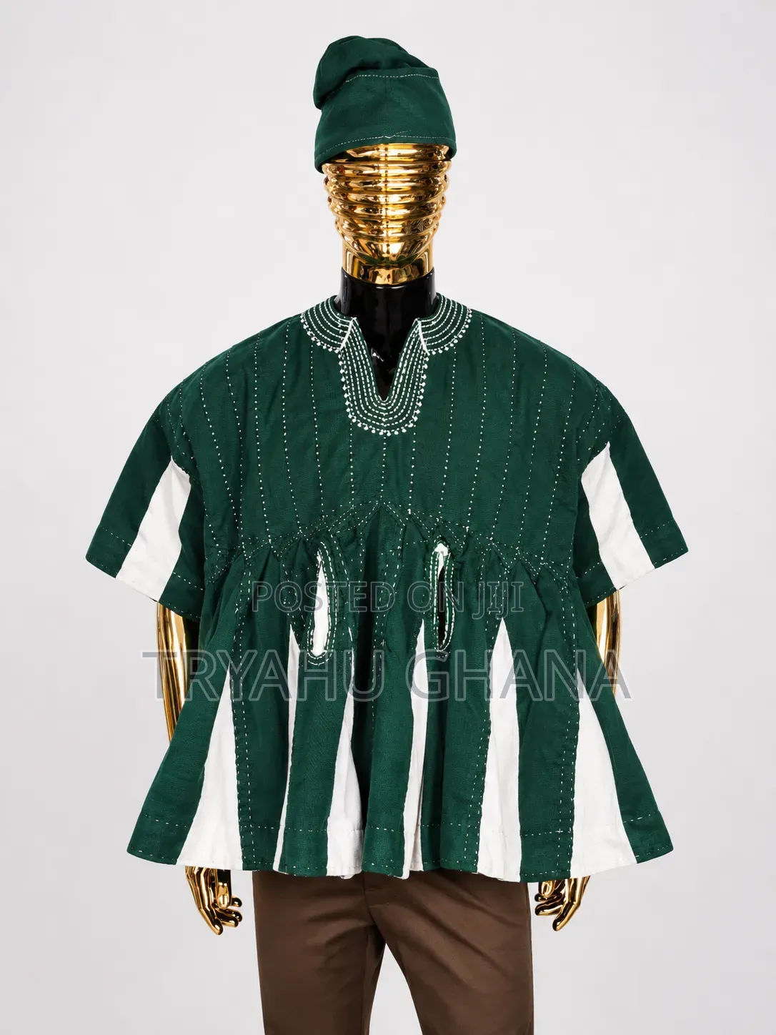 Buy Top Quality Men's Smocks Fugu Online Accra-Ghana | Best Prices