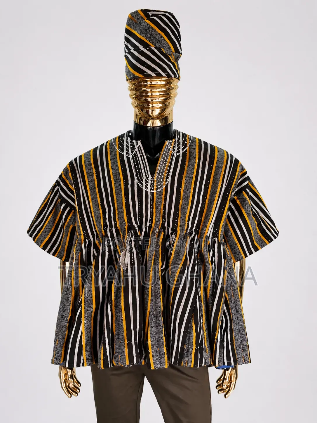 Buy Authentic Men’S Smock-Fugu Best Deal in Ghana | New Stock – Tryahu