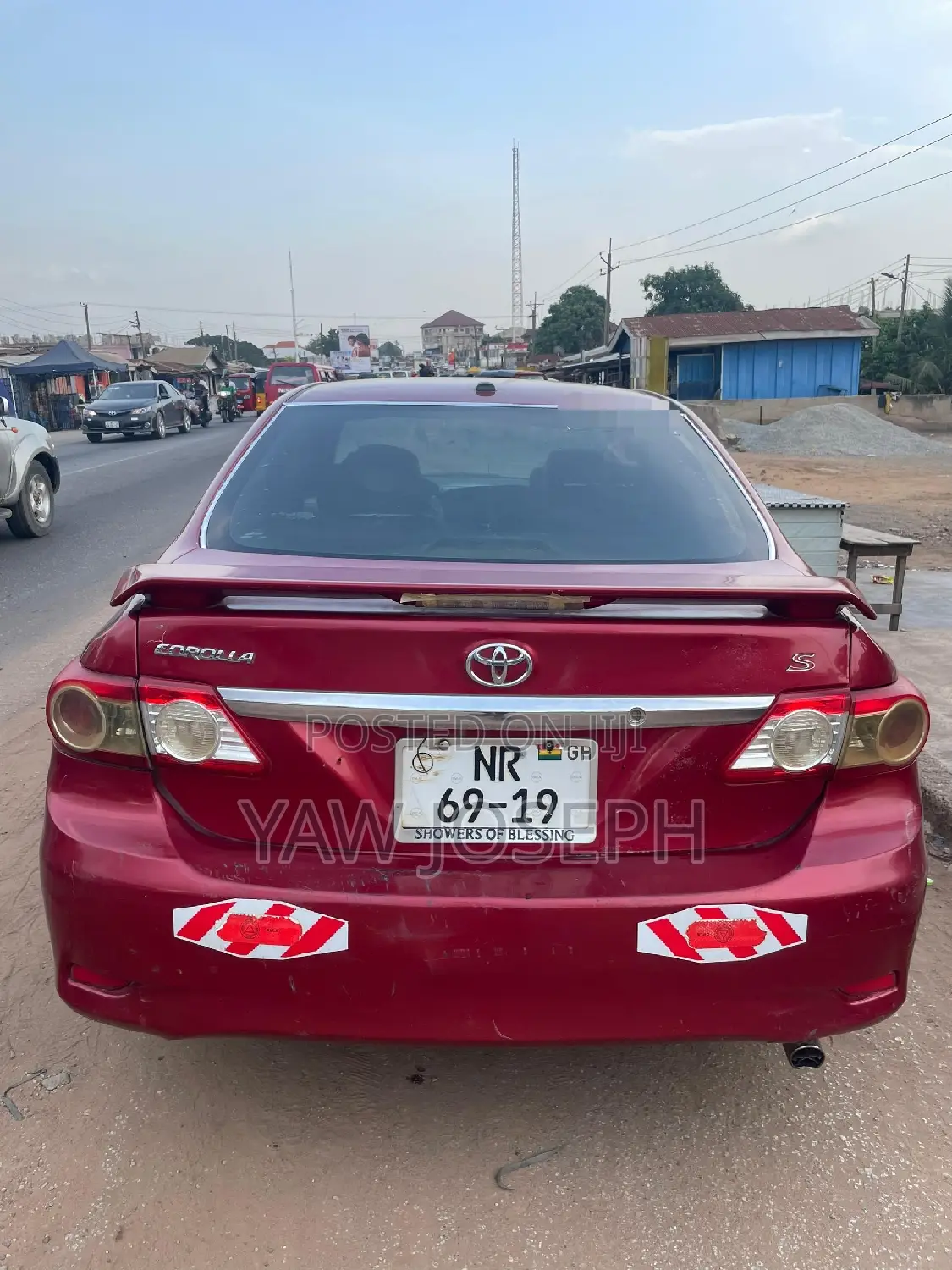 Toyota Corolla 2010 Red