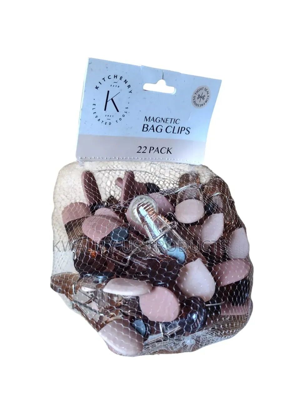 Kitchenry Magnetic Bag Clips - 22 Pack