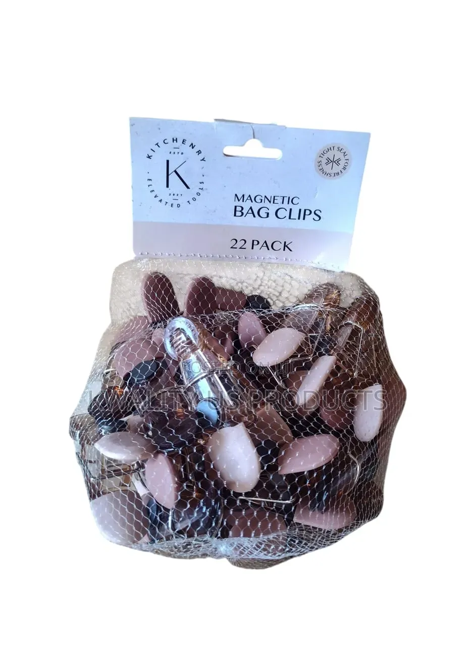 Kitchenry Magnetic Bag Clips - 22 Pack
