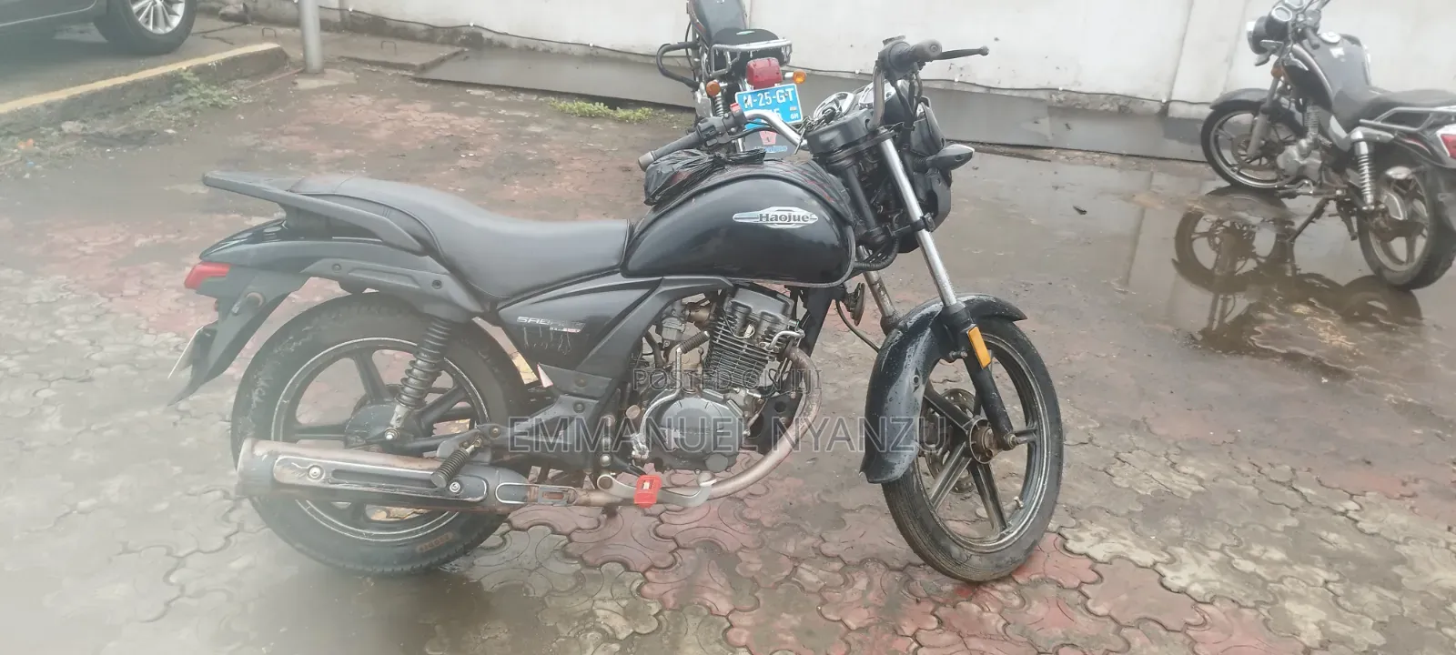 Haojue HJ125-8K 2022 Black