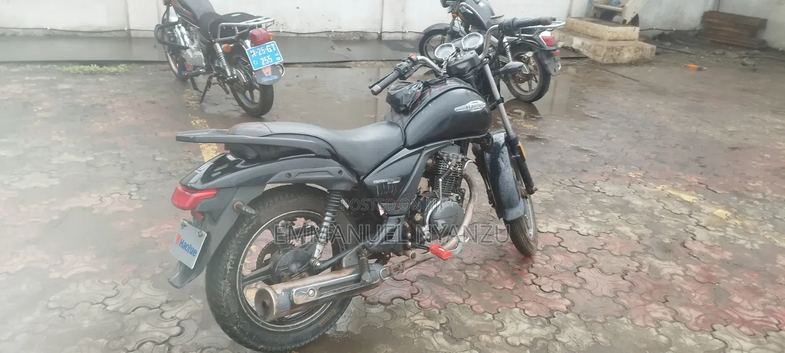 Haojue HJ125-8K 2022 Black
