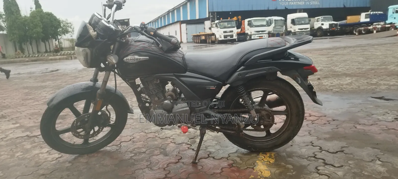 Haojue HJ125-8K 2022 Black