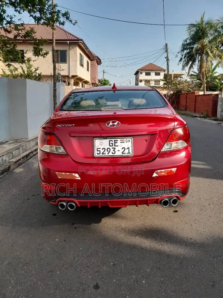 Hyundai Accent GLS 2013 Red