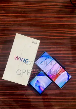 LG Wing 5G 256 GB Black