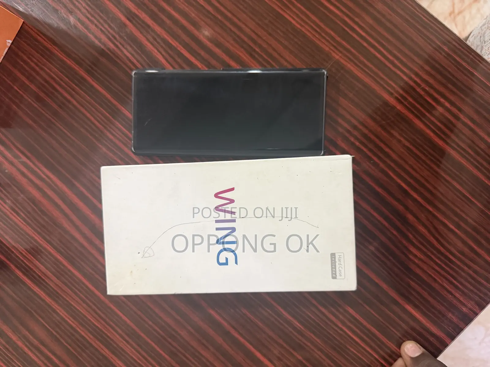 LG Wing 5G 256 GB Black