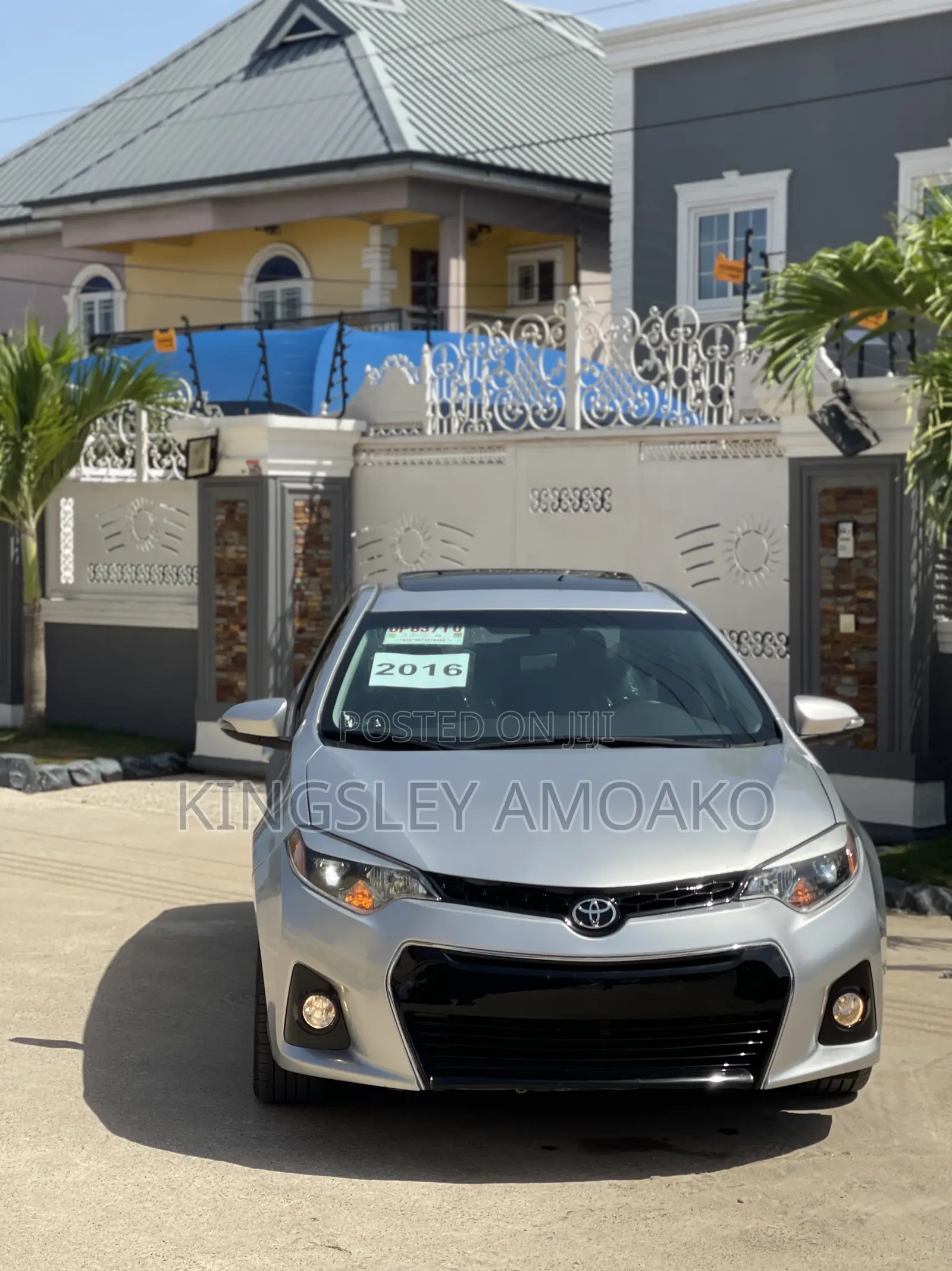 Toyota Corolla S Plus 4dr Sedan (1.8L 4cyl CVT) 2016 Gray