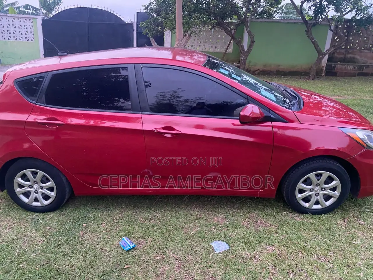 Hyundai Accent 2014 Red