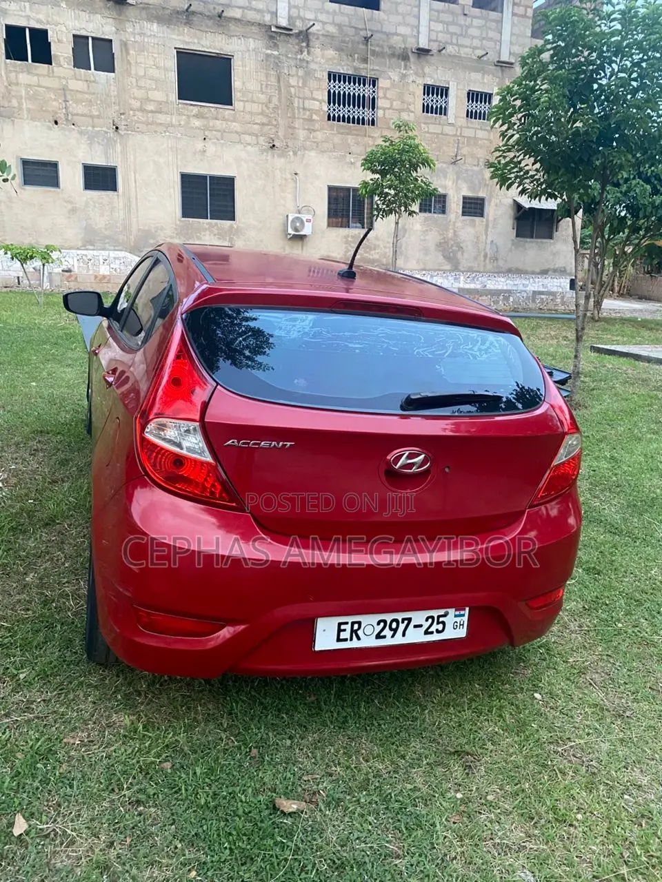 Hyundai Accent 2014 Red