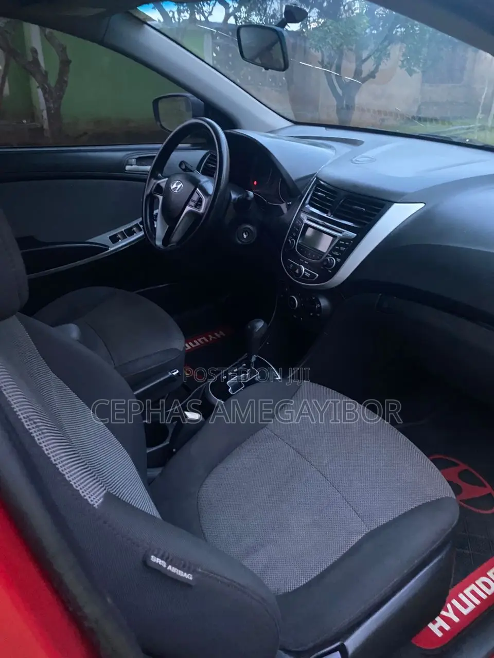 Hyundai Accent 2014 Red