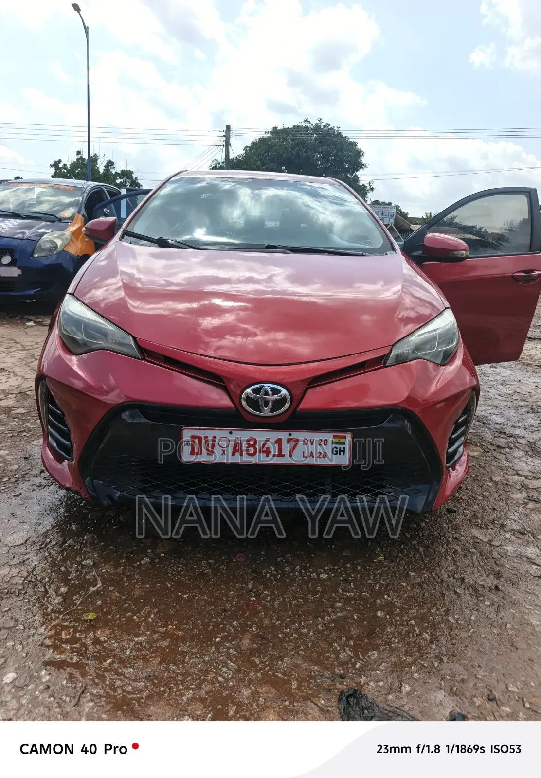 Toyota Corolla LE 4dr Sedan (1.8L 4cyl CVT) 2014 Red
