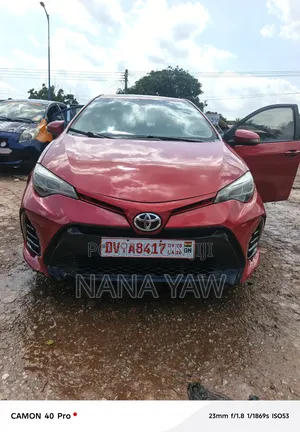 Toyota Corolla LE 4dr Sedan (1.8L 4cyl CVT) 2014 Red