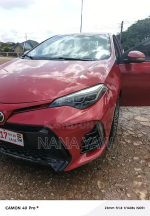 Toyota Corolla LE 4dr Sedan (1.8L 4cyl CVT) 2014 Red