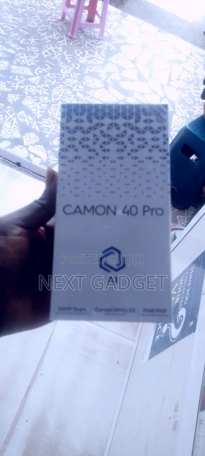 New Tecno Camon 40 Pro 5G 256 GB Black